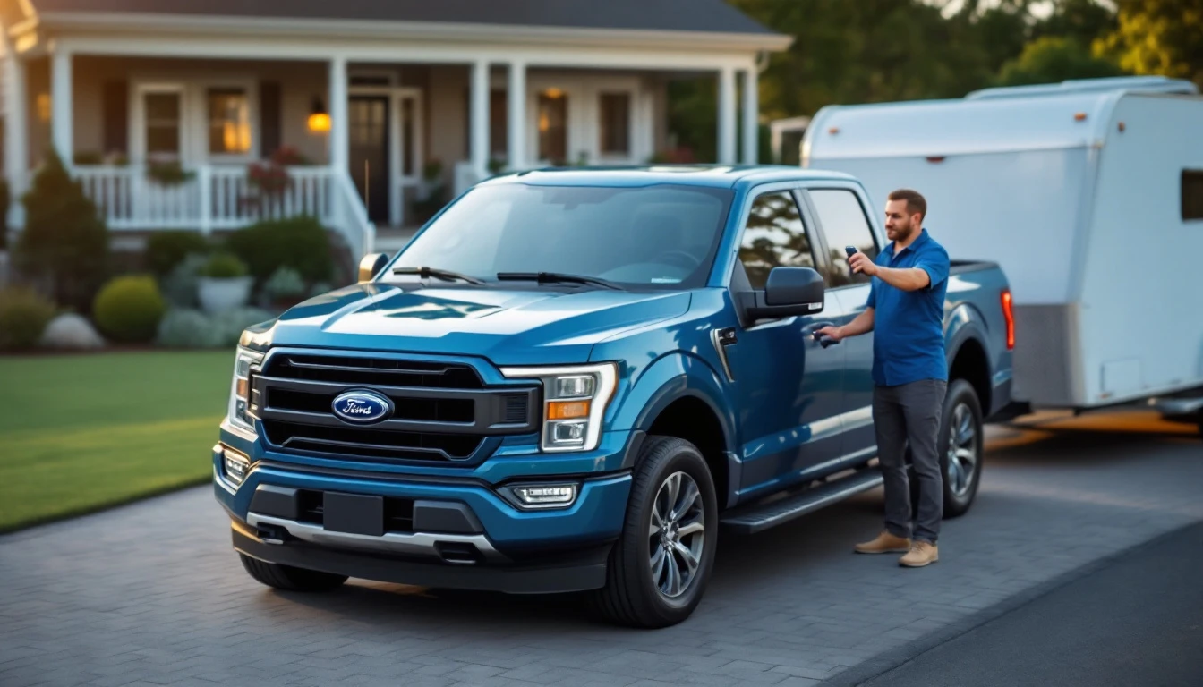 Cerrajero programando el key fob de una troca Ford F-150 en Mansfield, Texas