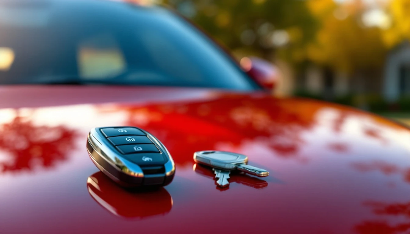 Cerrajero automotriz haciendo una smart key de Kia a domicilio en Mansfield TX